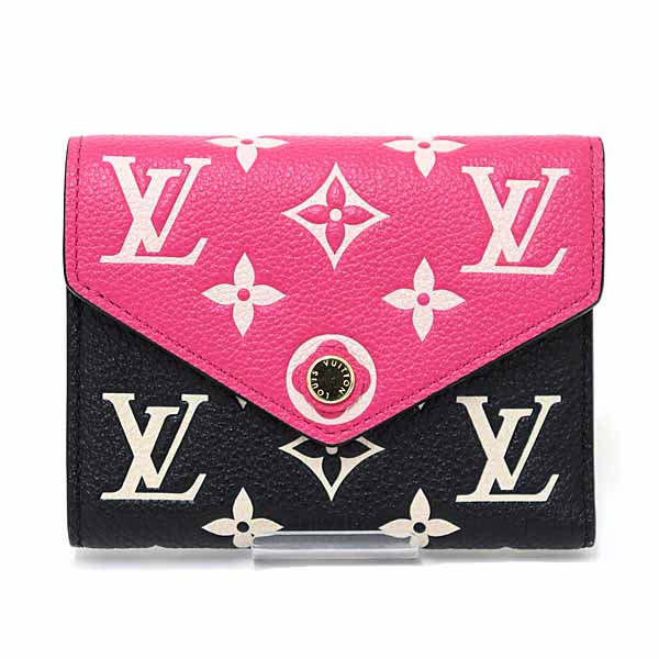 LOUIS VUITTON Tri-fold wallet Portefeiulle Victorine Monogram Empreinte M81285