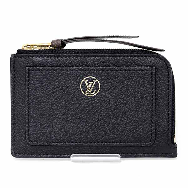 LOUIS VUITTON Coin purse Card Case Porto Cult Lowkey Wallet M14550 Leather Black