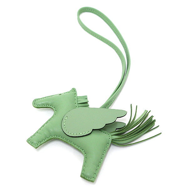 HERMES BagAccessory Rodeo Pegasus PM Bag charm Anyo Miro Leather B 10g