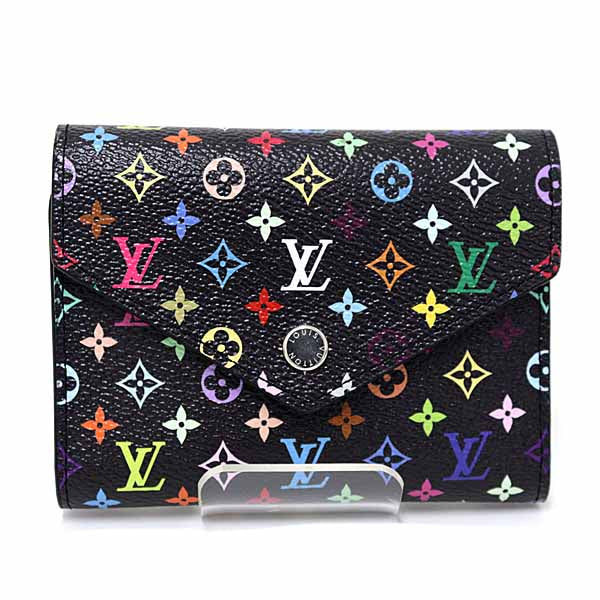 LOUIS VUITTON Wallet LV×TM Portefeiulle Victorine M14163 Monogram multicolor