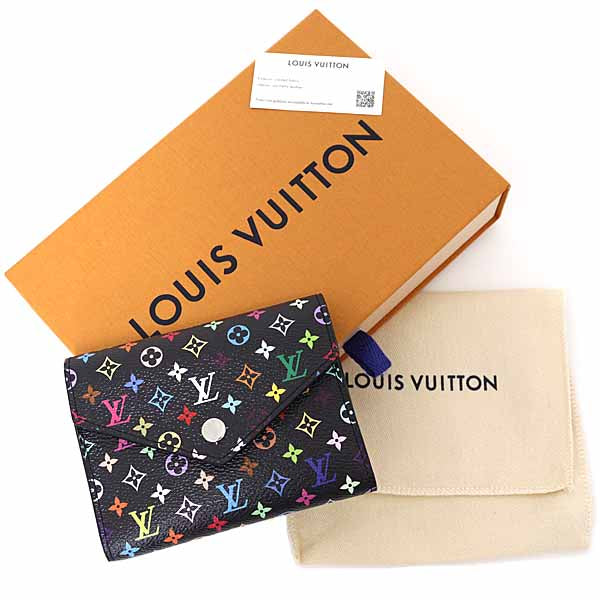 LOUIS VUITTON Wallet LV×TM Portefeiulle Victorine M14163 Monogram multicolor