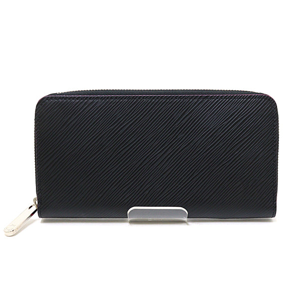 LOUIS VUITTON Purse Zippy wallet LongWallet M64838 Epi leather Women Black