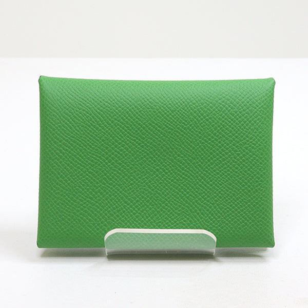 HERMES Card Case Calvi duo Epsom Men JAPAN