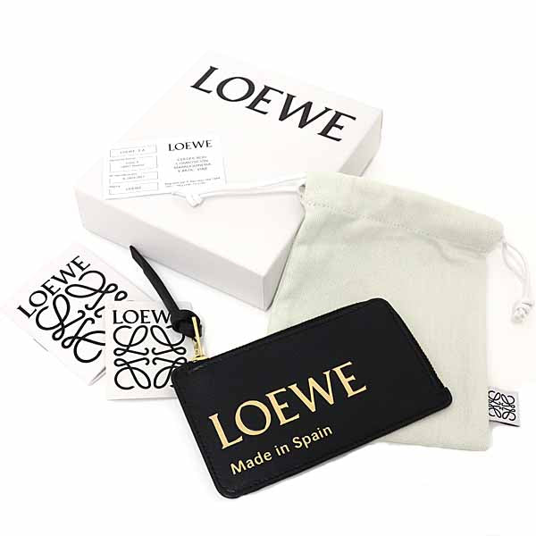 LOEWE coin purse Coin Card Holder Fragment Case CLE0Z40X01 Calf Unisex