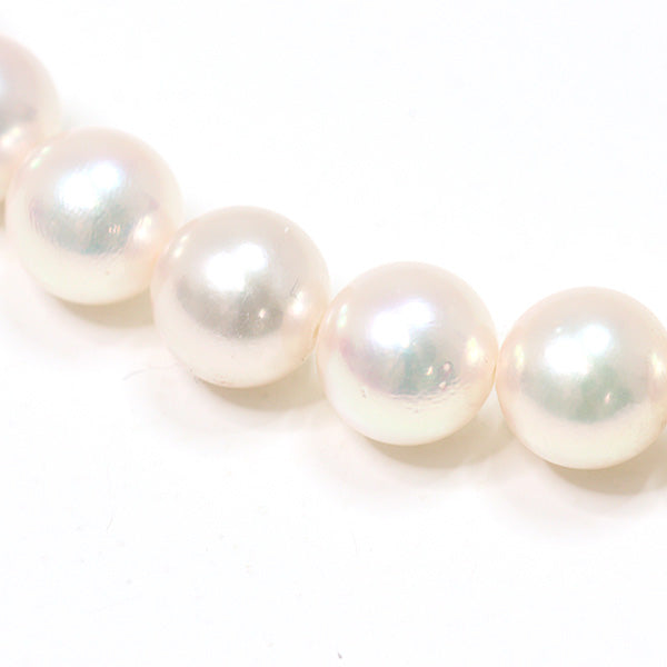 MIKIMOTO LadiesNecklace Pearl Necklace K14 White Gold Women