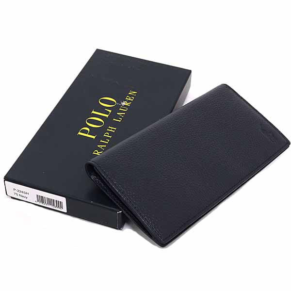POLO RALPH LAUREN purse Bifold long wallet P-224SH Leather Men