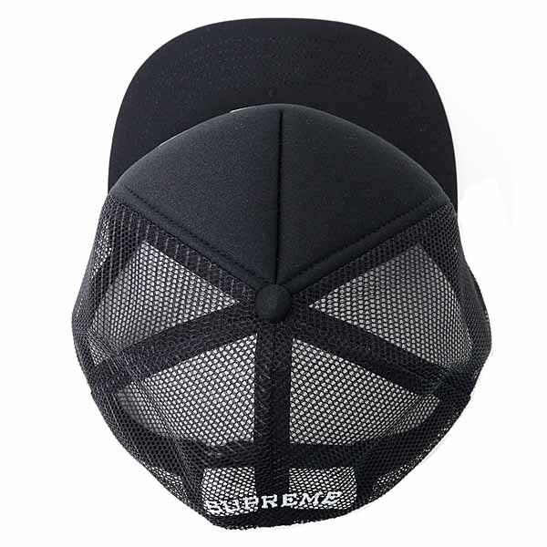 Supreme hat, cap, hat SMD Mesh Back 5-Panel Black Polyester Unisex