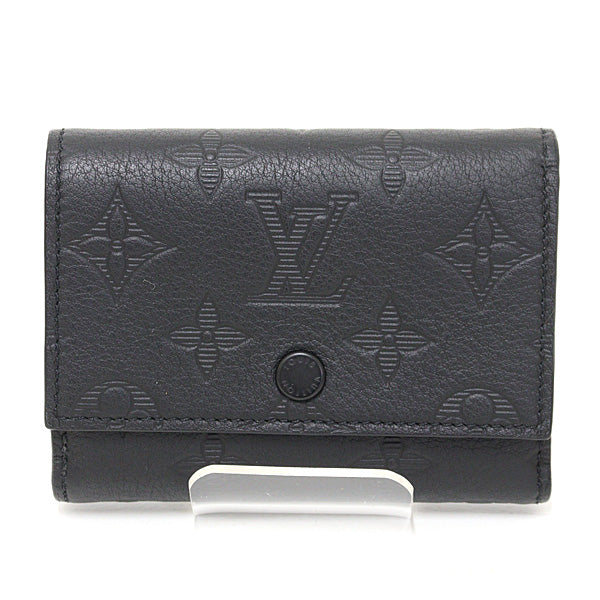 LOUIS VUITTON Tri-fold wallet Victor Wallet M12635 Monogram shadow Leather JAPAN