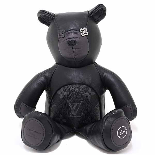 LOUIS VUITTON Plush Doll Doudou Rui Fragment GI0184 Monogram Eclipse