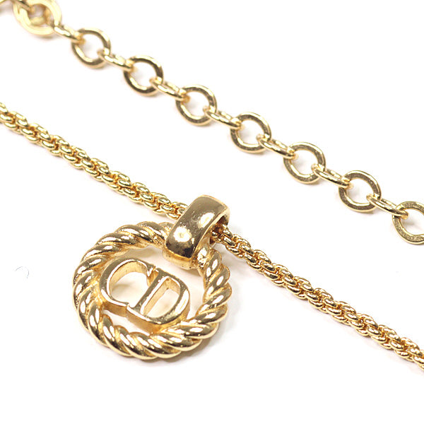 Dior LadiesNecklace Logo Necklace metal Gold Women