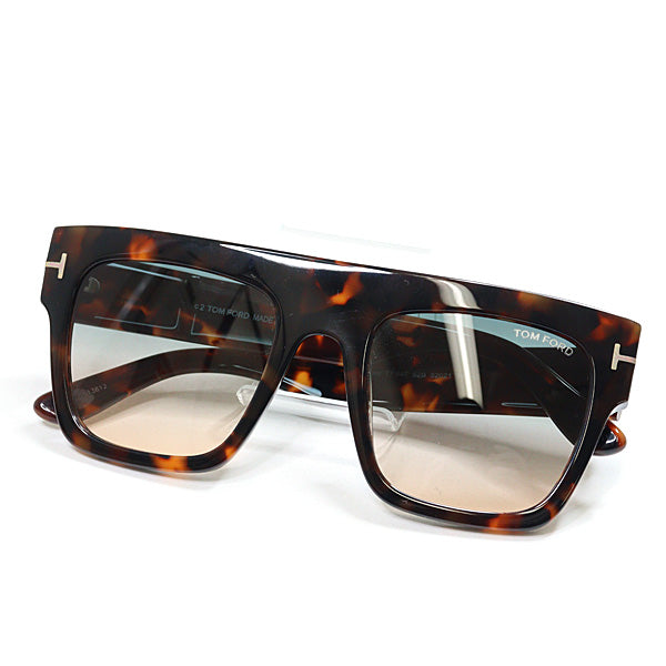 TOM FORD sunglasses TF847 52B acetate Dark Havana/Gray Gradient Unisex