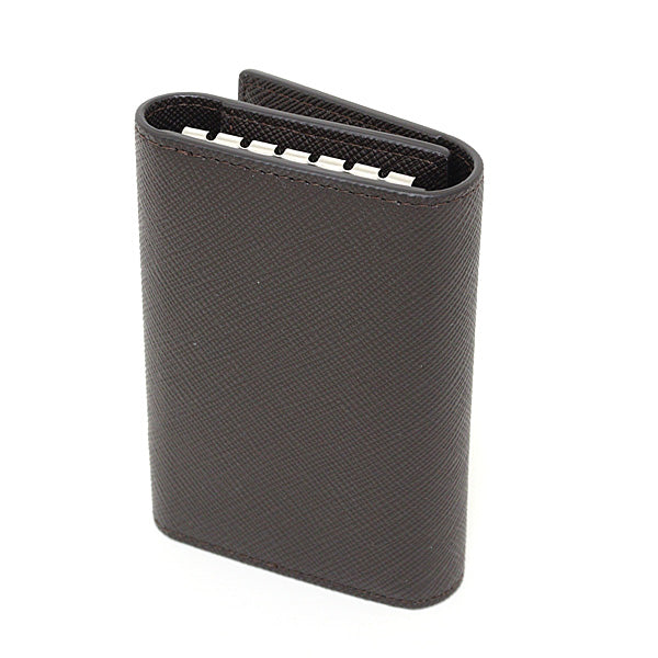 Dunhill key holder Plain key holder DU22R2P14PS201R 6 key holders PVC Brown Men
