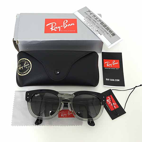 Ray-Ban sunglasses MEGA HAWKEYE RB0298SF 1396/B1 acetate Dark gray Unisex