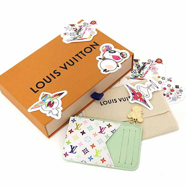 LOUIS VUITTON coin purse LV × TM Porte Carte Romy M13800 Monogram Anne plant