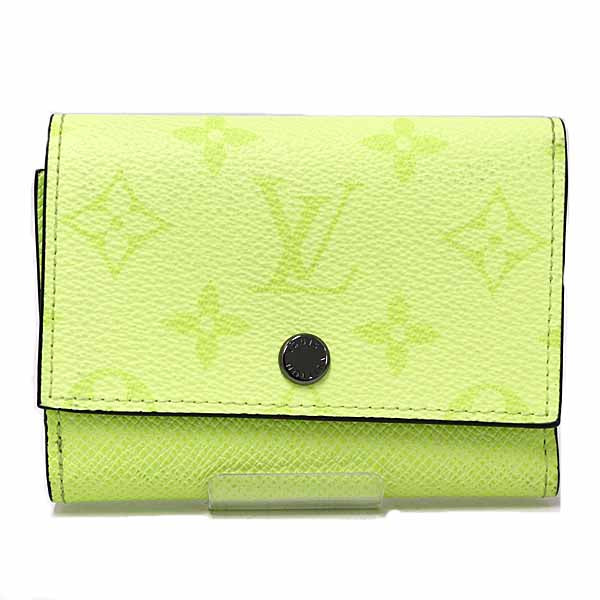 LOUIS VUITTON Tri-fold wallet Victor Wallet M14129 Monogram canvas Lemon Unisex