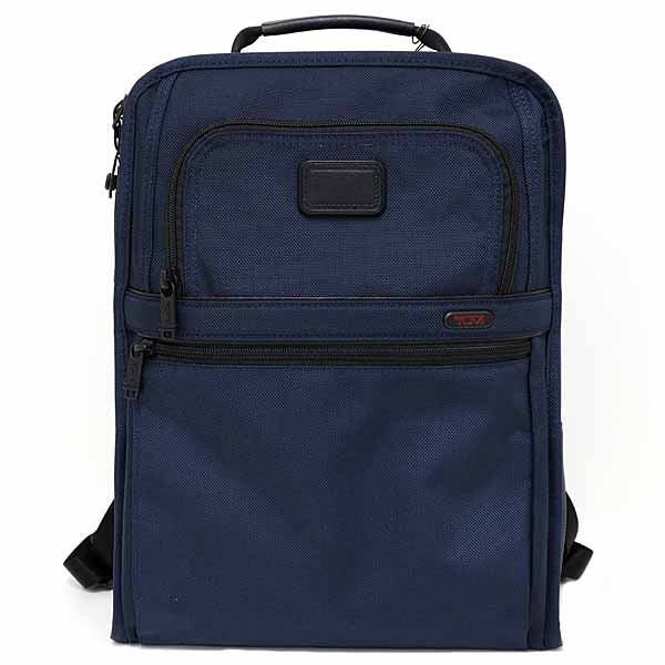 TUMI Backpack Slim Expandable Brief Pack 131527 Nylon Navy Men