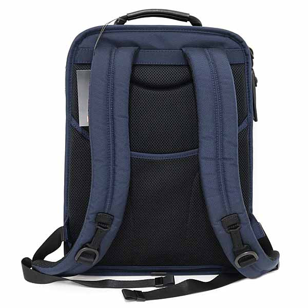 TUMI Backpack Slim Expandable Brief Pack 131527 Nylon Navy Men