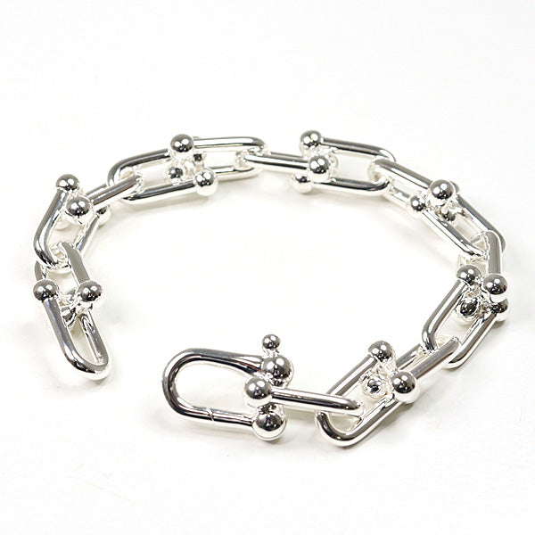 TIFFANY&Co. Large Link Bracelet TIFFANY Hardware Silver 925 Silver Men
