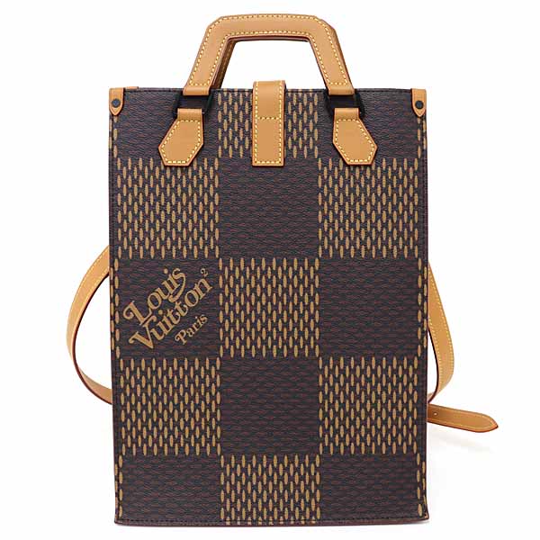 LOUIS VUITTON Virgil Abloh x NIGO Mini Tote Bag HandBag N40355 DamierGeantCanvas