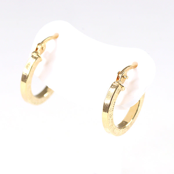 UNOAERRE K18YG Earring hoop earrings 12024 Fine Jewelry Yellow Gold Women 0.9g