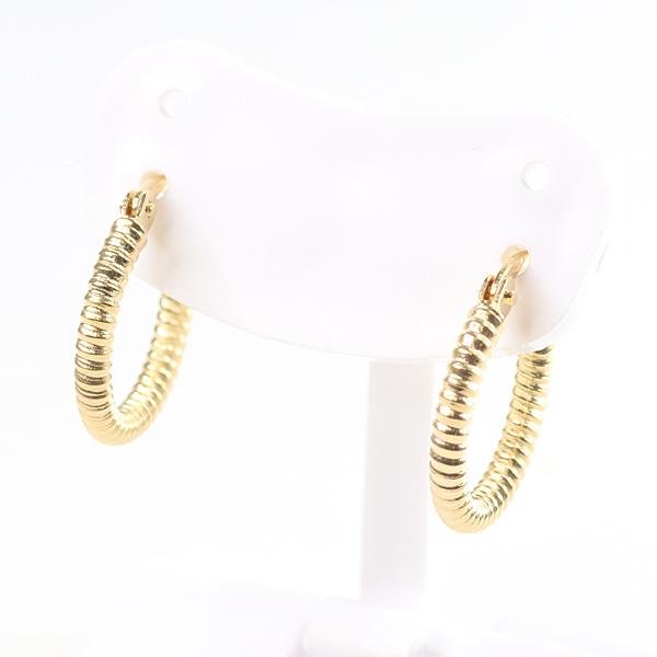 UNOAERRE Eearring hoop earrings Fine Jewelry 16781 K18YG Yellow Gold Women 0.9g
