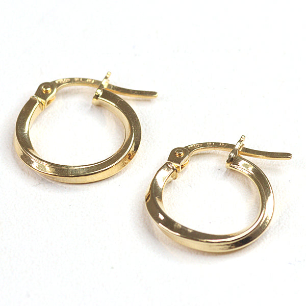 UNOAERRE Earring hoop earrings Fine Jewelry 29091 K18YG Yellow Gold Women