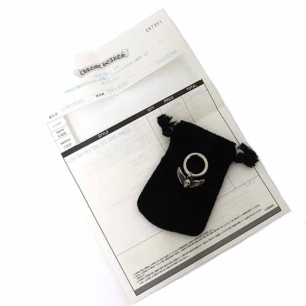 CHROME HEARTS Ring FOTI STACK MAHALIA SilverRing Silver 925 Fashion Jewelry