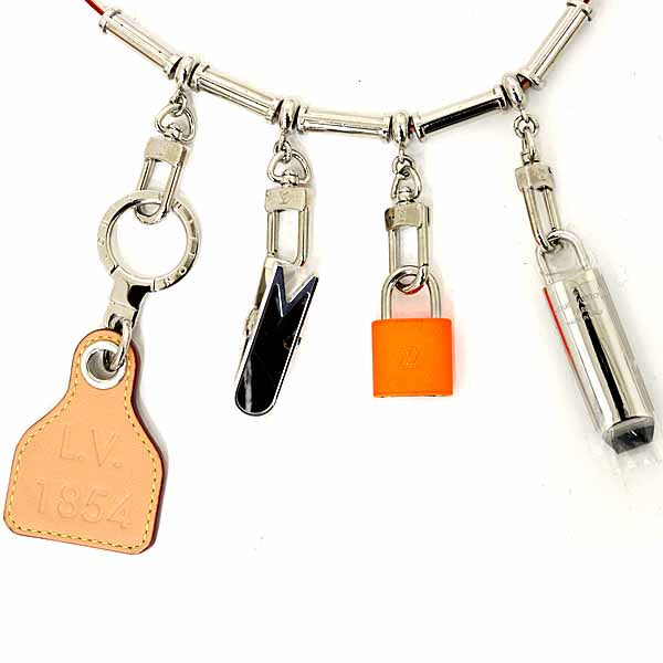 LOUIS VUITTON Necklace・Pendant Collier Survival metal Orange Fashion Jewelry