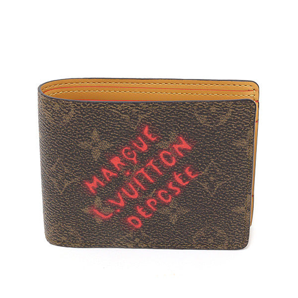 LOUIS VUITTON wallet Portefeiulle Multripru M11716 Monogram Dust Canvas Brown