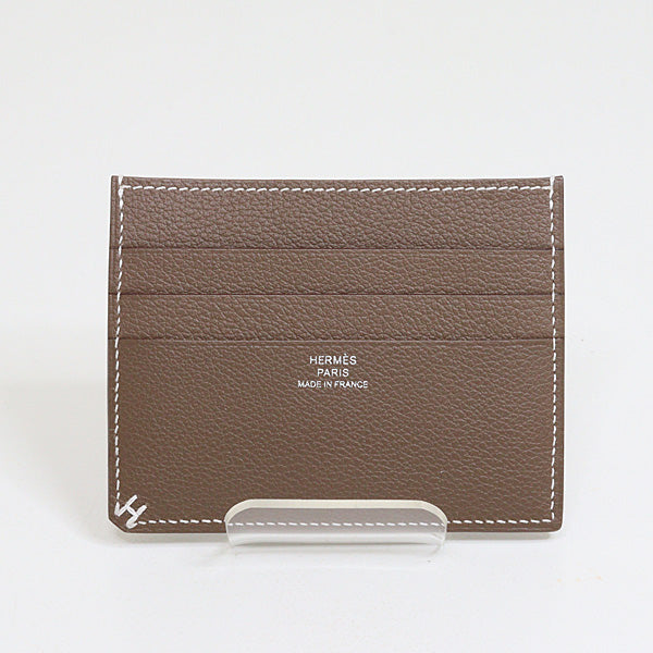 HERMES Card Case Hserie Epsom leather Etope Women