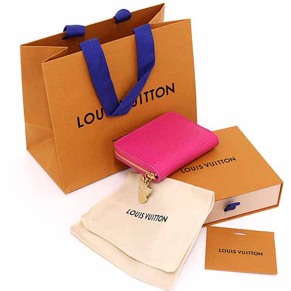 LOUIS VUITTON Wallet LV x TM Zippy Coin Purse M14144 Epi Cute Pink Women