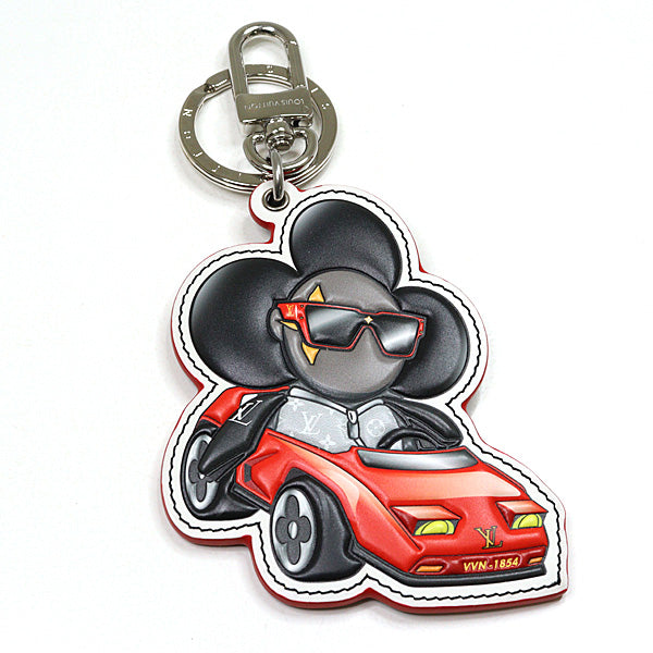 LOUIS VUITTON Bag charm key rings Sporty Car Vivienne M00960 Monogram Eclipse