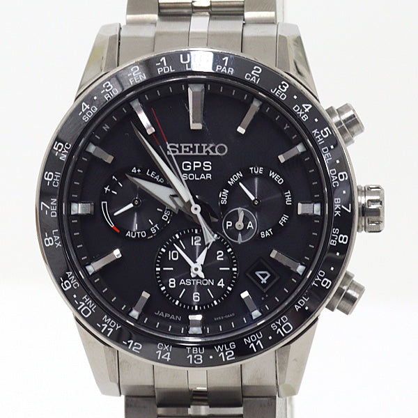SEIKO Astron SBXC003 Men Wrist Watch 103g solar radio waves