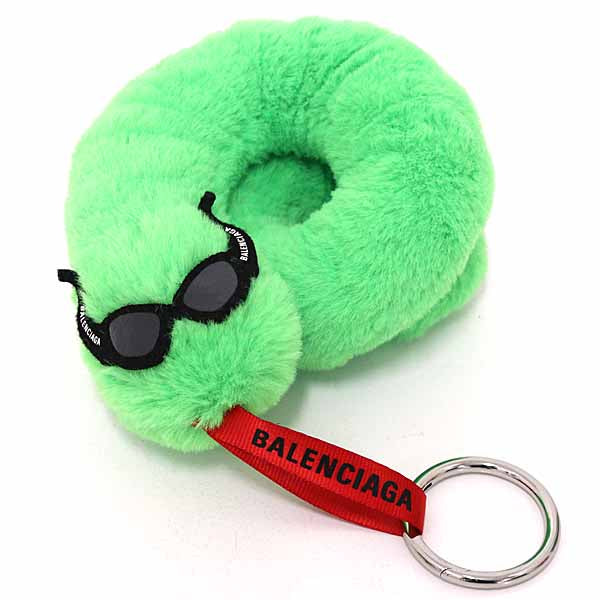 BALENCIAGA key rings Snake Bag Charm Accessories Polyester green Unisex
