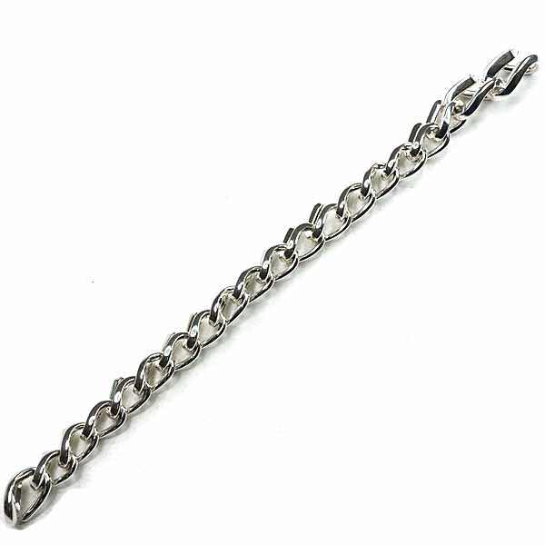 TIFFANY&Co. Forged Medium Link Bracelet 72548507 Silver Ag925 Unisex 35.4g
