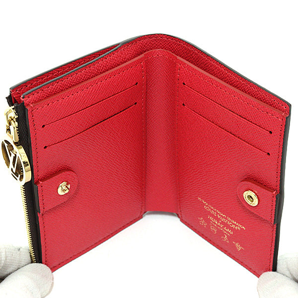 LOUIS VUITTON Wallet LV × TM Portefeiulle Lisa M13420 Monogram Cherry Women
