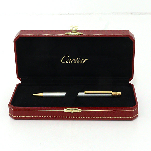 CARTIER Roller Ballpoint Pen Santos de Cartier B158577 28g Made in Italy