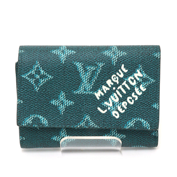 LOUIS VUITTON Tri-fold Victor Wallet M13222 Monogram canvas green JAPAN Limited