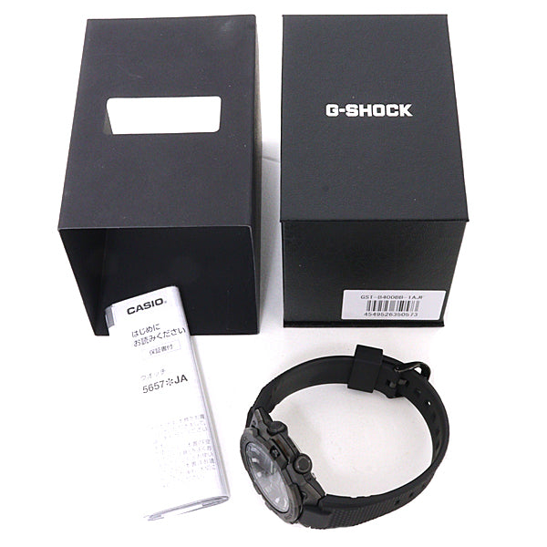 CASIO GST-B400BB-1AJF G-SHOCK Men Wrist Watch Black Date