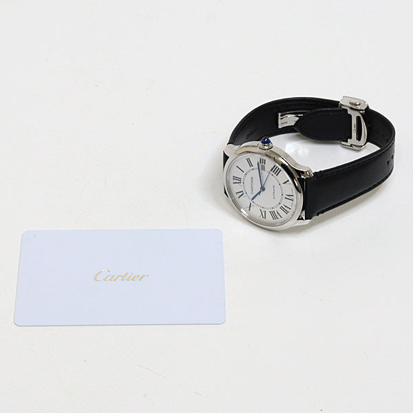 CARTIER WSRN0032 Online exclusive Ronde Must de Cartier WristWatch SS/Leather