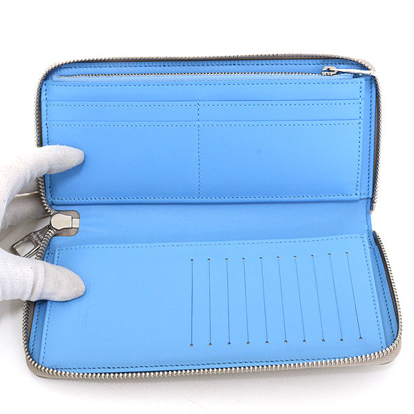 LOUIS VUITTON Purse Taurillon Climbing Zippy Wallet - Vertical Chalk white