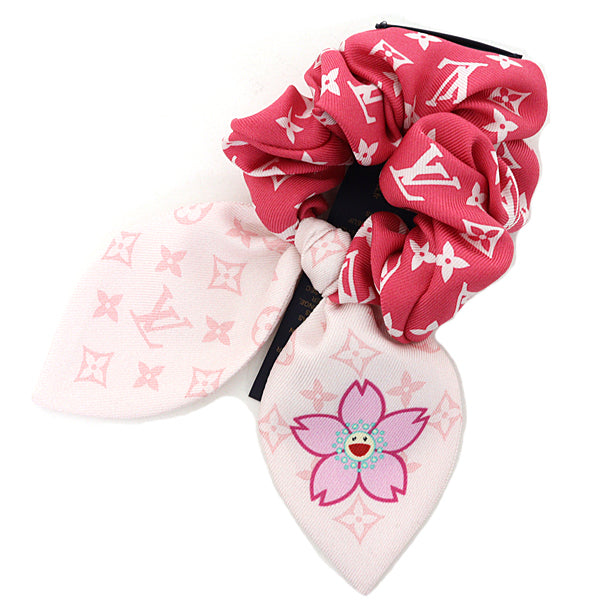 LOUIS VUITTON Hair accessories Shush Cherry Blossom M96067 Silk pink Women