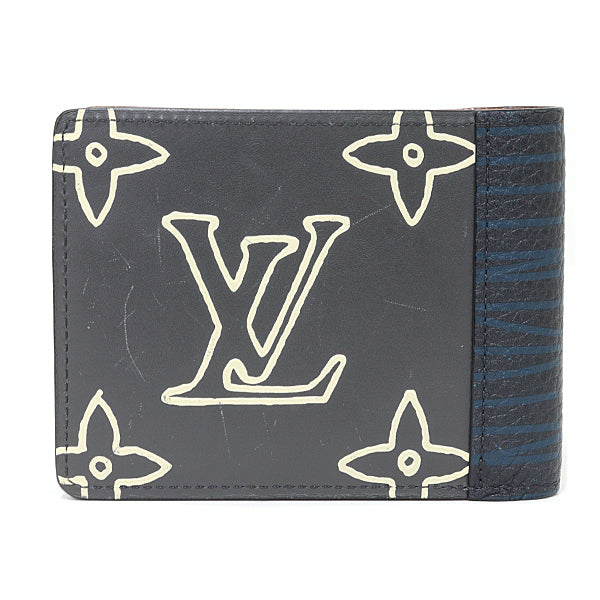 LOUIS VUITTON wallet Portefeiulle Multiple Patchwork M69699 Monogram Eclipse Men