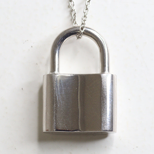TIFFANY&Co. Necklace Jewelry Cadena Pendant 1837 Silver925 Women 9.1g