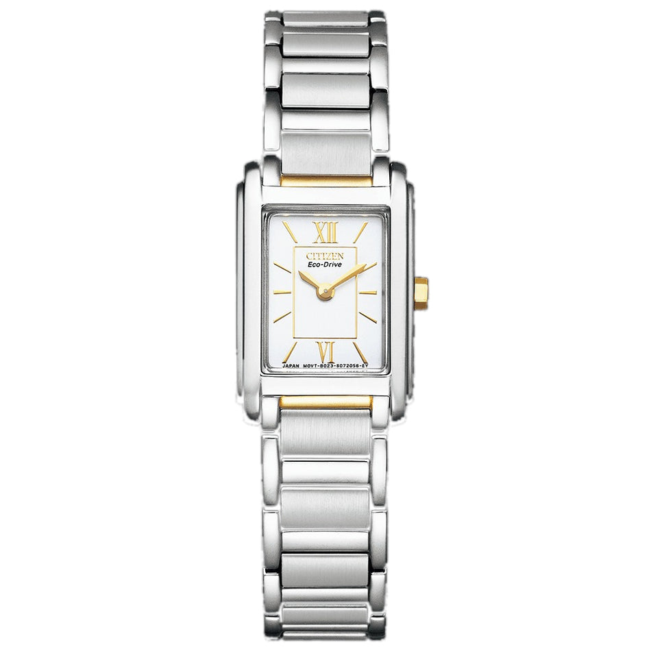 CITIZEN FRA36-2432 Wrist watch Eco Drive White SS Analog Women Unused