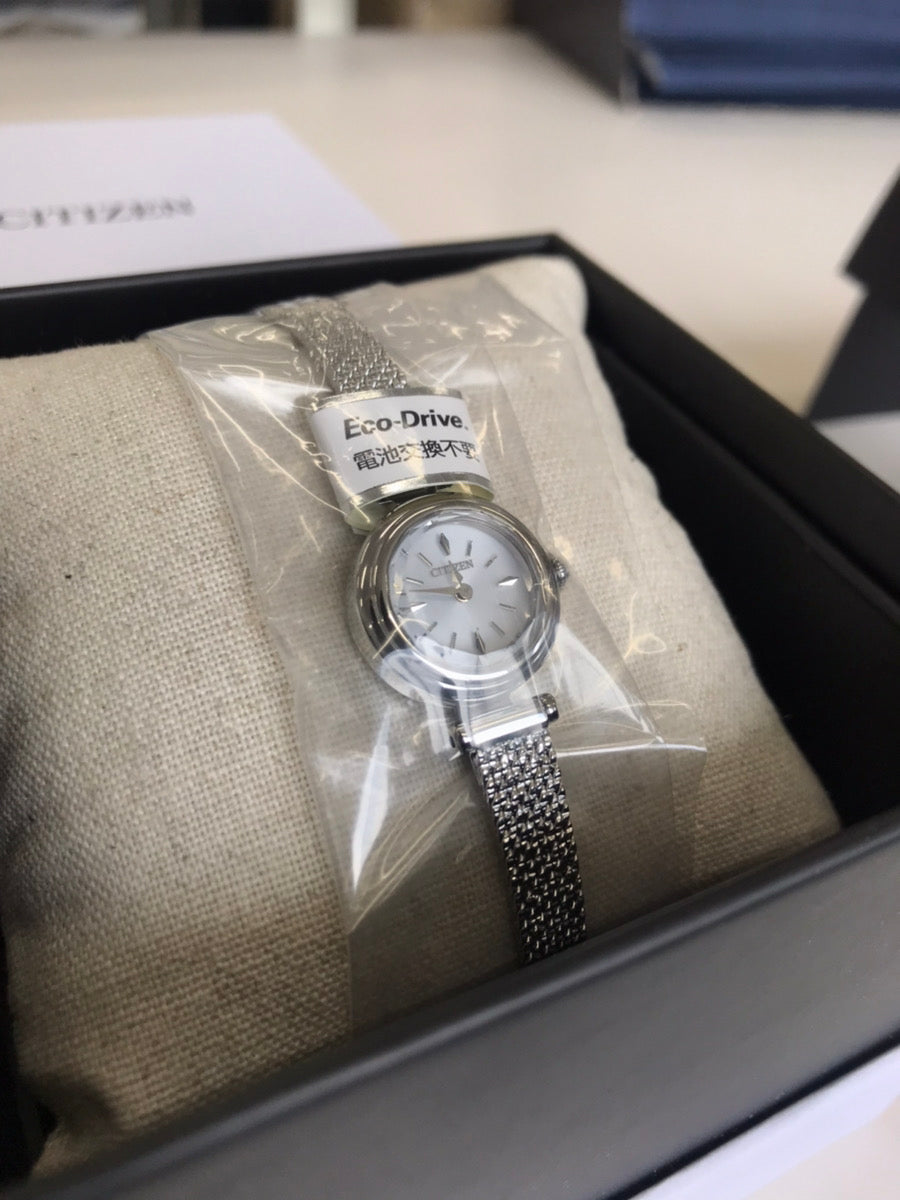 CITIZEN EG7080-53A Wrist watch Kii Eco Drive Silver SS Analog Women Unused