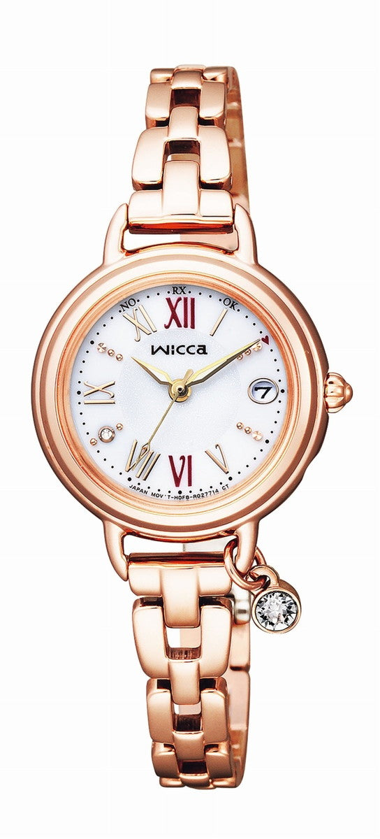 CITIZEN KL0-561-15 Wrist watch Wicca Solar-Tech Silver SS Analog Women Unused