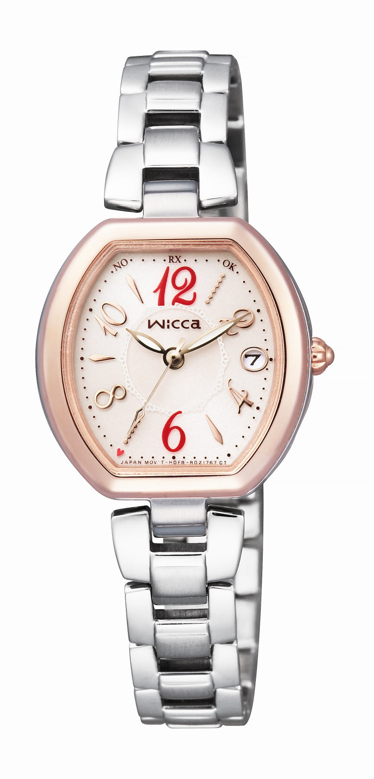 CITIZEN KL0-731-91 Wrist watch Wicca Solar Pink SS Women Analog Unused