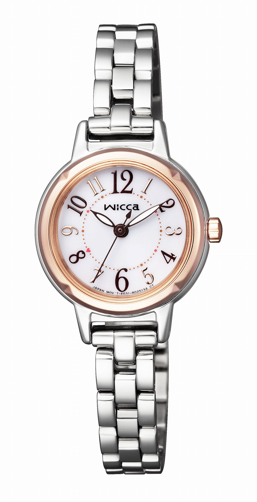 CITIZEN KP3-619-11 Wrist watch Wicca Solar Silver SS Analog Women Unused