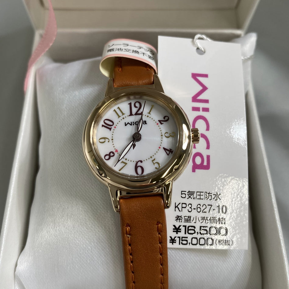 CITIZEN KP3-627-10 Wrist watch Wicca Solar Tech Silver SS Analog Women Unused